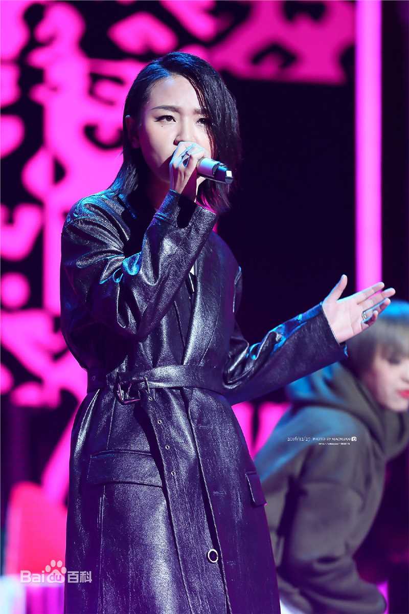 周笔畅(BiBi Zhou)20161227 长沙 天天向上录制图册