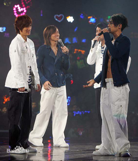 吴建豪(VanNess Wu)2006年F4香港演唱会素颜照相册