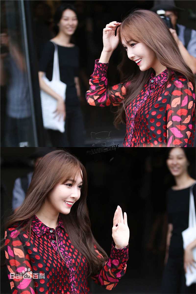 郑秀妍(Jung Soo Yeon、ジェシカ、チョンスヨン)150914 纽约时装周前后照片