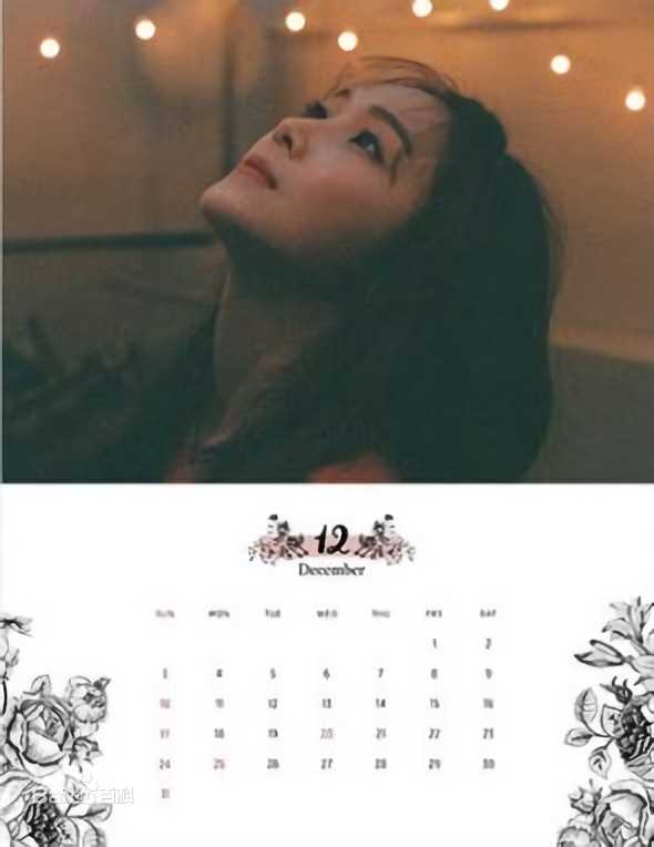 郑秀妍(Jung Soo Yeon、ジェシカ、チョンスヨン)台历素颜照相册