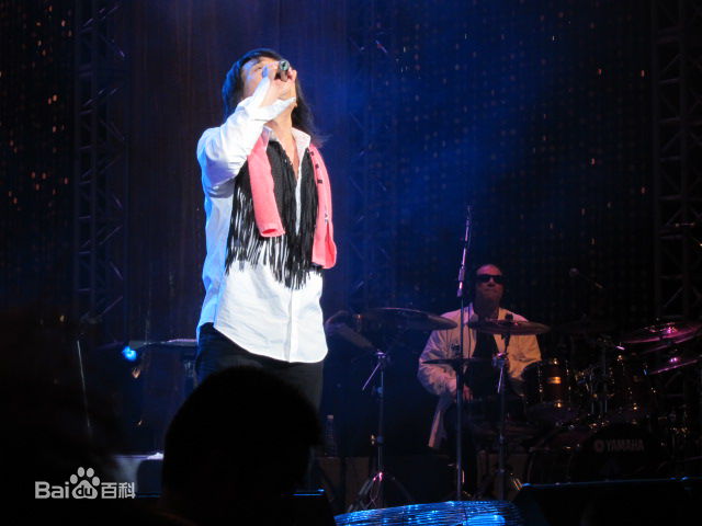 伍佰(Wu Bai)2009年成都不插电演唱会性感图片图集