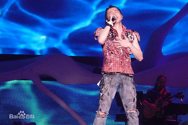 庾澄庆(Harlem Yu)演出照前后照片