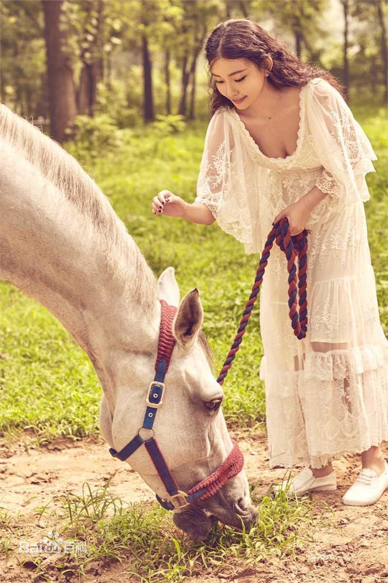 童菲(Kimmy)街拍壁纸壁纸