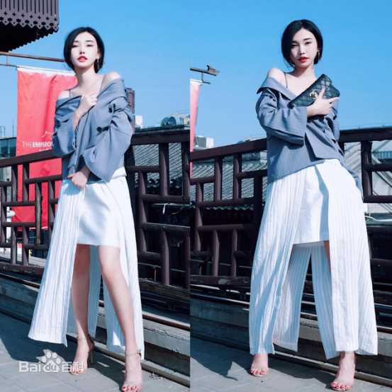 童菲(Kimmy)街拍壁纸壁纸