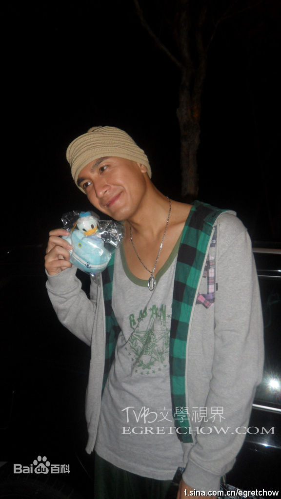 阮兆祥(Louis Yuen)马国明与唐老鸭前后照片