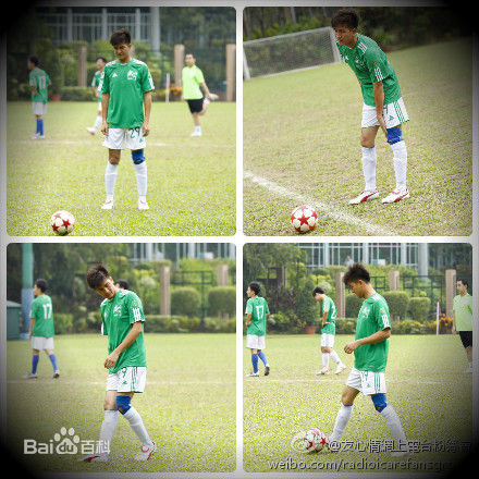 阮兆祥(Louis Yuen)马国明与足球素颜照相册