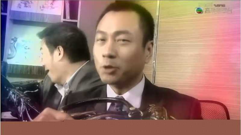 黎耀祥(Yiu-Cheung Wayne Lai)毕打自己人前后照片