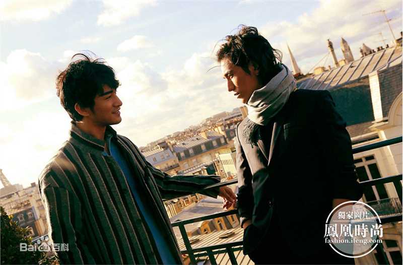 张晓晨(Edward Zhang)巴黎时装周壁纸壁纸