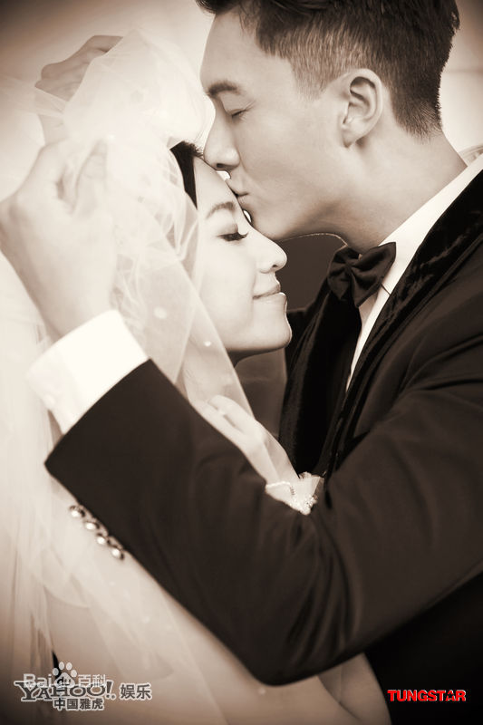 陈自瑶(Yoyo Chan)与丈夫王浩信前后照片