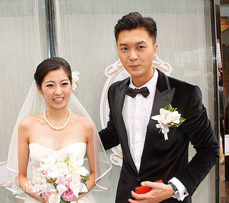 陈自瑶(Yoyo Chan)与丈夫王浩信前后照片