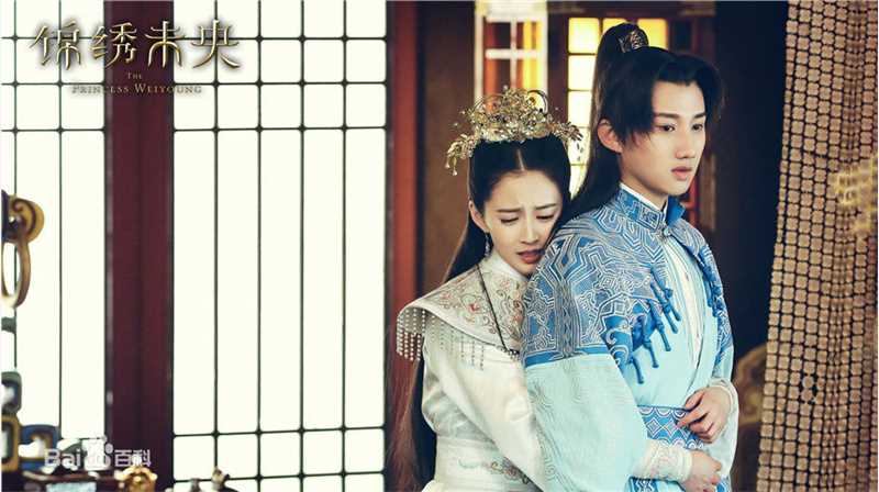 陈钰琪(Yukee)在《锦绣未央》拓跋迪中的