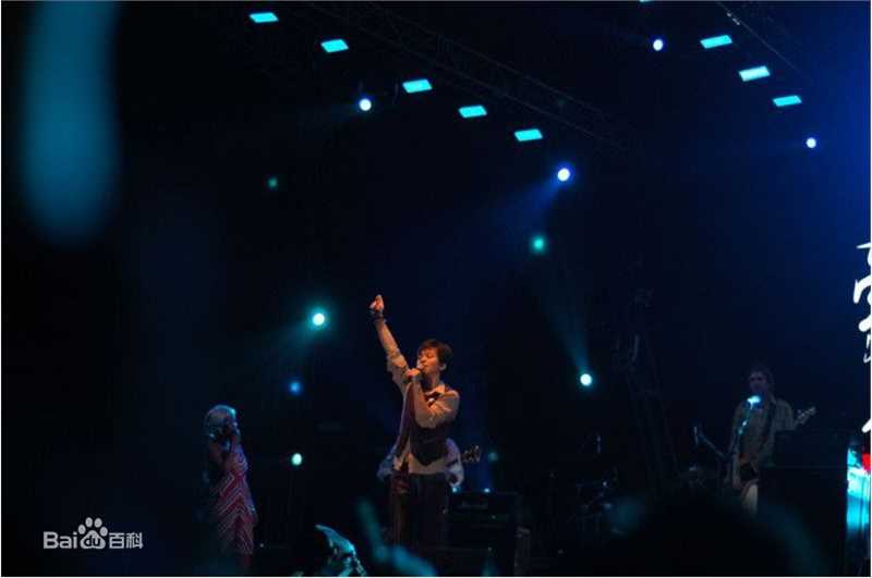 李健(Li Jian)2009年上海爵士音乐节生活照