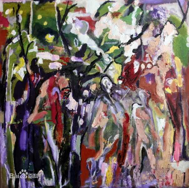 最新张政勇(Arm)在油画《梦境之一》《梦境之二》《梦境之三》中的图集