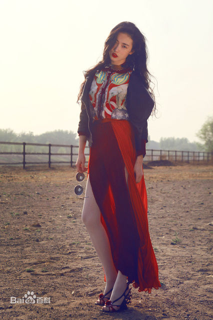 张辛苑 画册素颜照壁纸