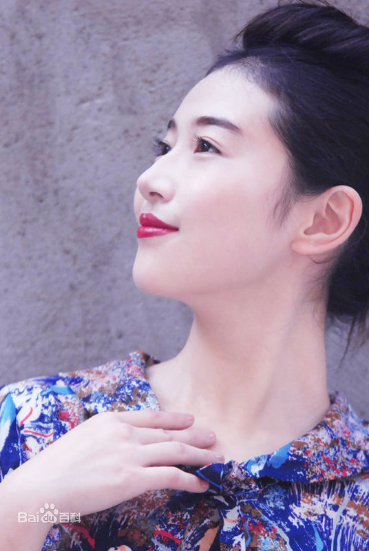 张辛苑 画册素颜照壁纸