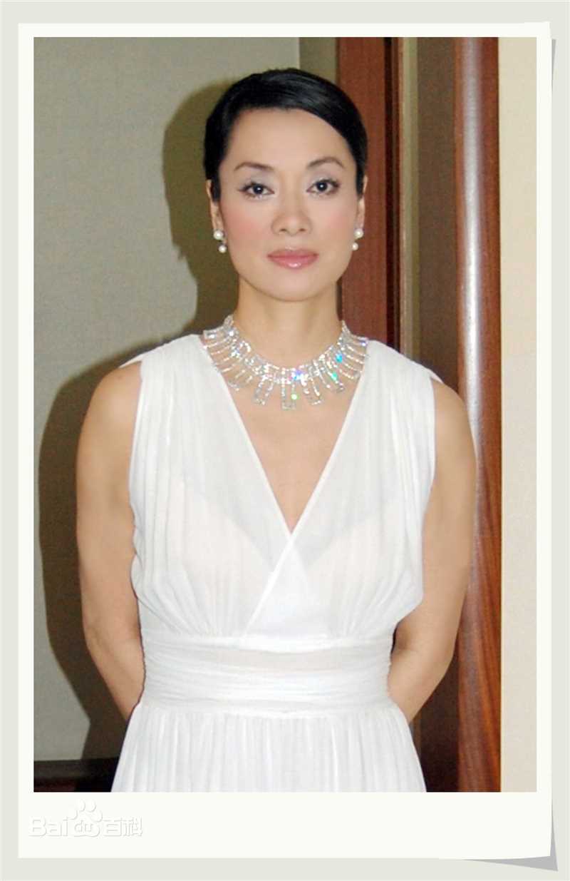 毛阿敏白色系列素颜照相册