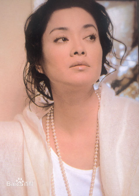 毛阿敏白色系列素颜照相册