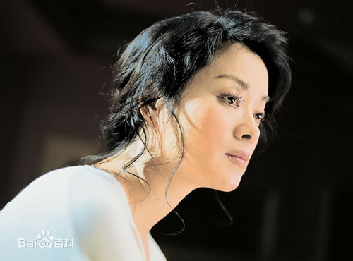 毛阿敏白色系列素颜照相册