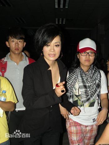 毛阿敏2008年金鹰节素颜照相册