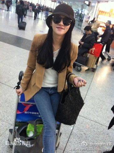 周楚濋楚楚生活照素颜照壁纸