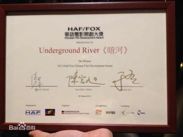 龚朝导演获HAF/FOX华语电影开创大奖图册