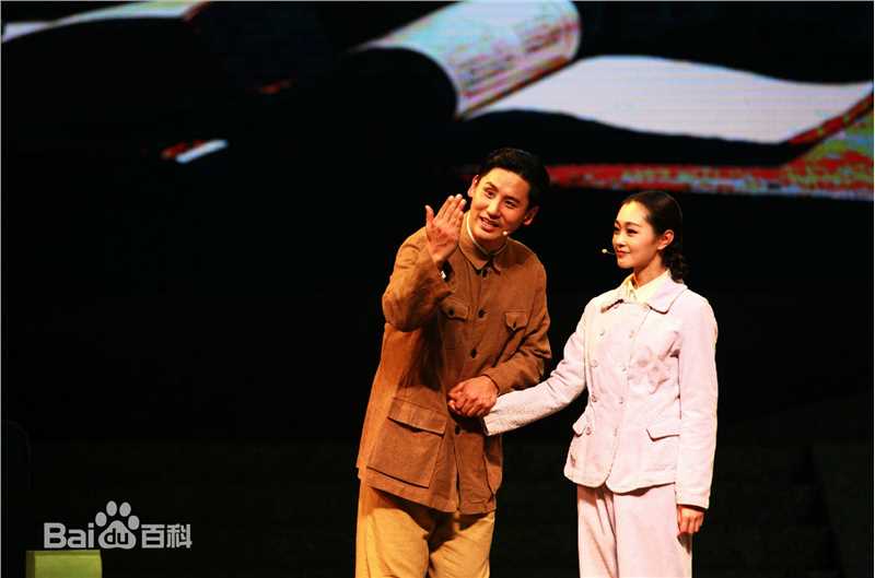 于晓光(Ethan)在话剧《毛泽东和他的长子》中的