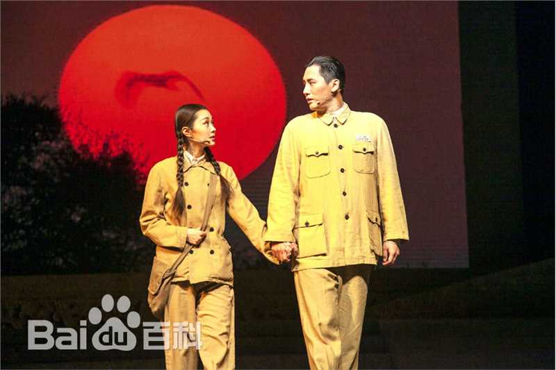 于晓光(Ethan)在话剧《毛泽东和他的长子》中的