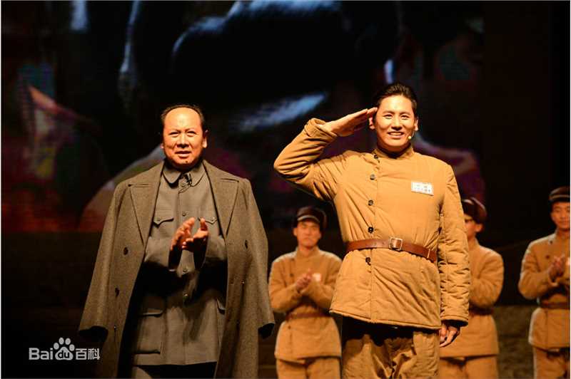 于晓光(Ethan)在话剧《毛泽东和他的长子》中的