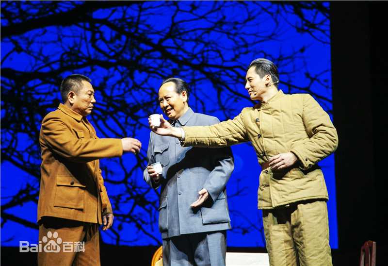 于晓光(Ethan)在话剧《毛泽东和他的长子》中的