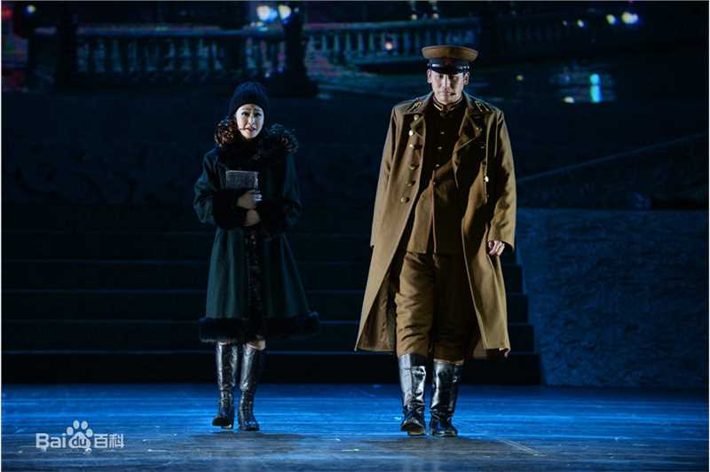 于晓光(Ethan)在话剧《毛泽东和他的长子》中的