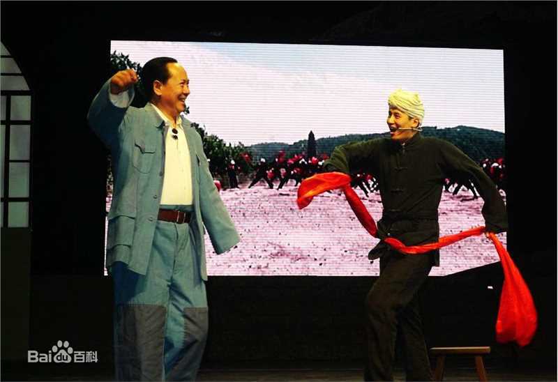 于晓光(Ethan)在话剧《毛泽东和他的长子》中的