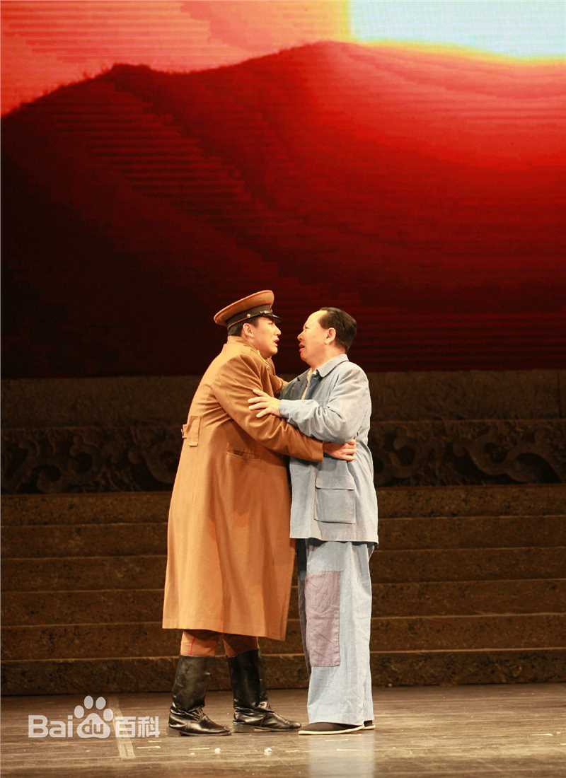 于晓光(Ethan)在话剧《毛泽东和他的长子》中的