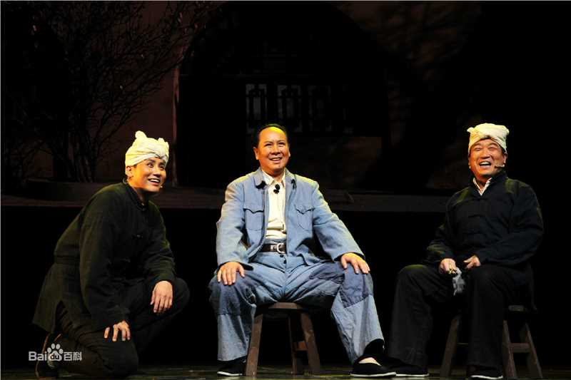 于晓光(Ethan)在话剧《毛泽东和他的长子》中的