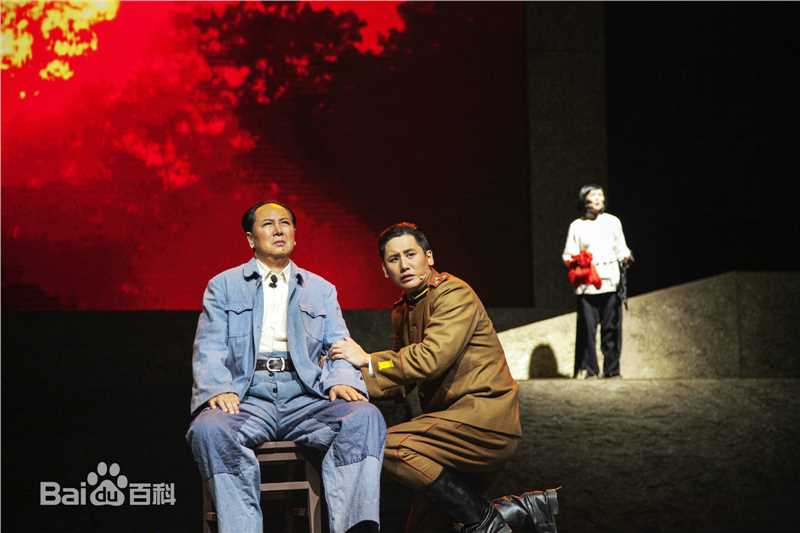 于晓光(Ethan)在话剧《毛泽东和他的长子》中的