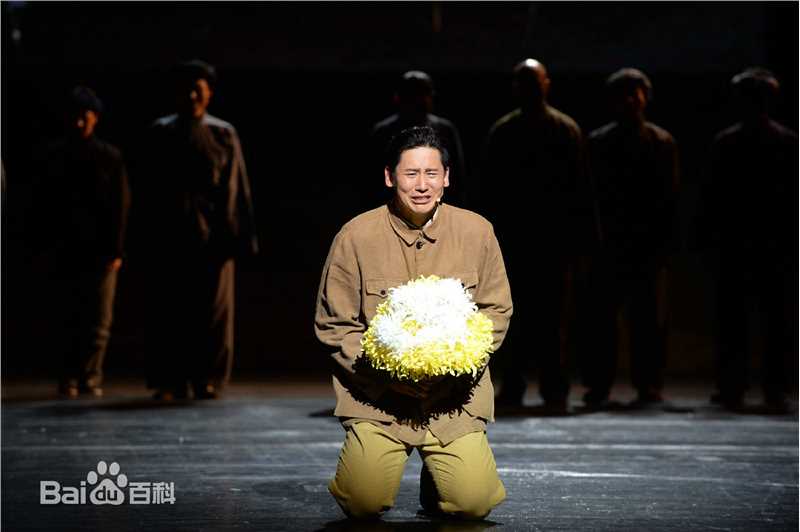 于晓光(Ethan)在话剧《毛泽东和他的长子》中的