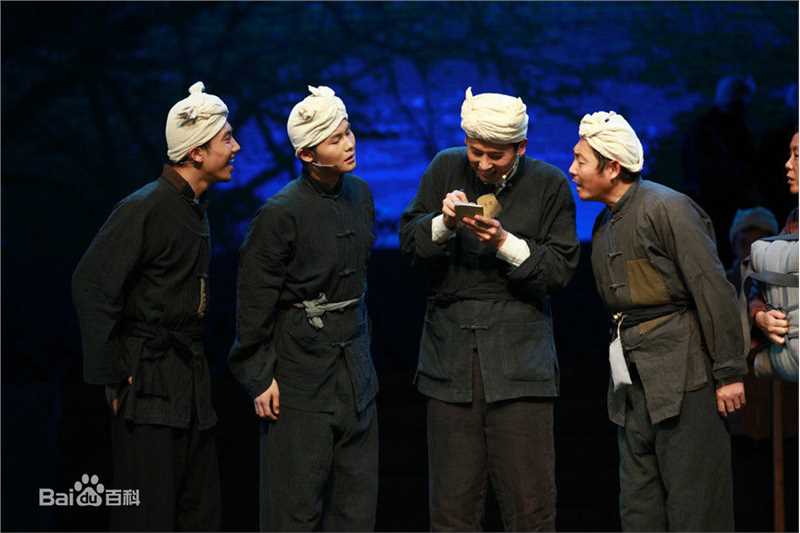 于晓光(Ethan)在话剧《毛泽东和他的长子》中的