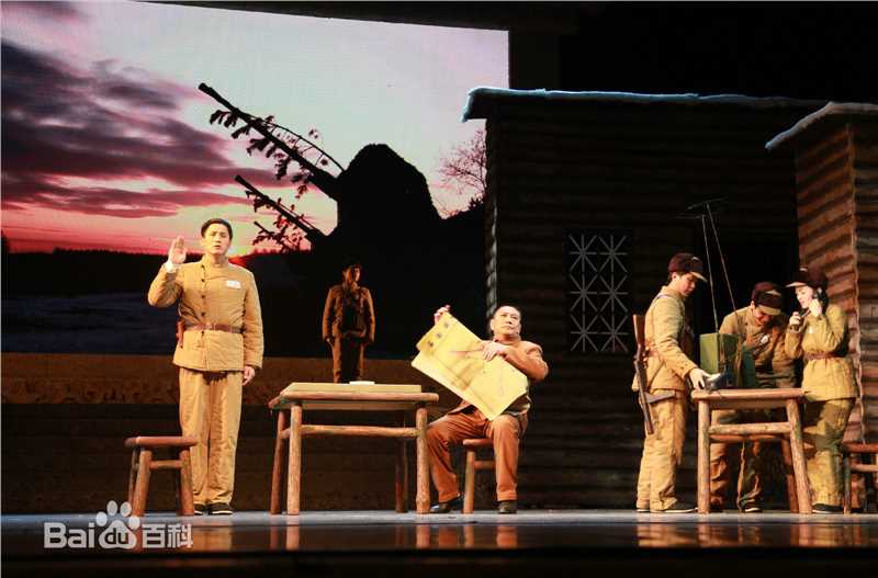 于晓光(Ethan)在话剧《毛泽东和他的长子》中的