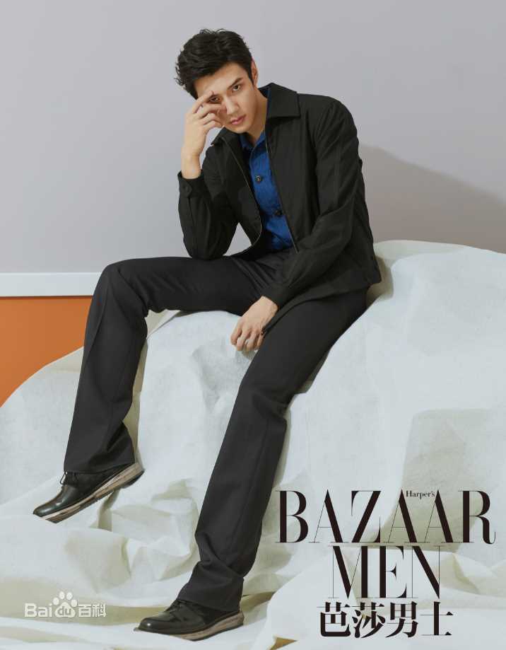 彦希(Saixixi)在《芭莎男士》  2017年9月刊中的