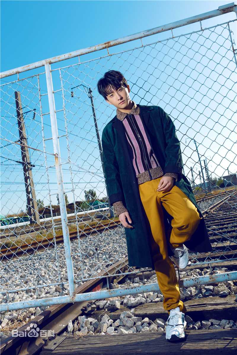 牛骏峰最全绿色风衣壁纸