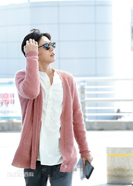 朴海镇(/Park Hae Jin/パクヘジソ)机场街拍性感图片图集