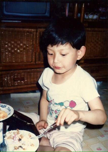 朴海镇(/Park Hae Jin/パクヘジソ)童年照前后照片