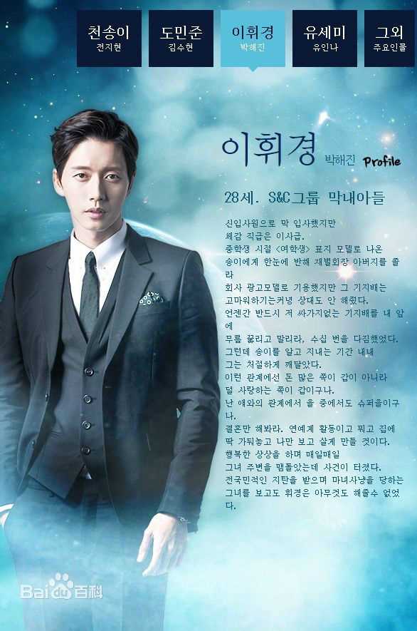 朴海镇(/Park Hae Jin/パクヘジソ)来自星星的你-李辉京壁纸壁纸