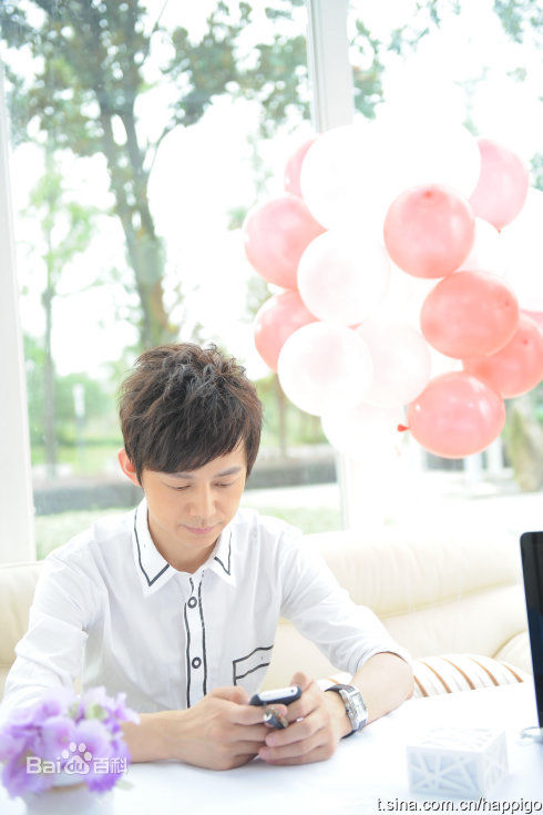 何炅(He Jiong)快乐购四周年代言图片图册