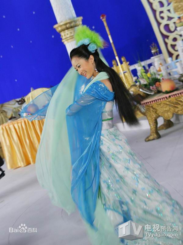 杨蕊(Reny)欢天喜地七仙女，五公主青儿素颜照壁纸