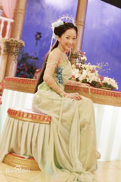 杨蕊(Reny)欢天喜地七仙女，五公主青儿素颜照壁纸