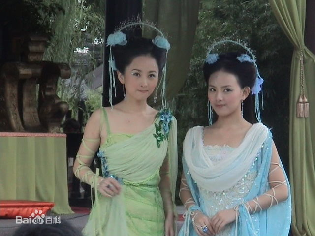 杨蕊(Reny)欢天喜地七仙女，五公主青儿素颜照壁纸