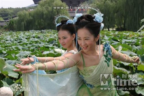 杨蕊(Reny)欢天喜地七仙女，五公主青儿素颜照壁纸