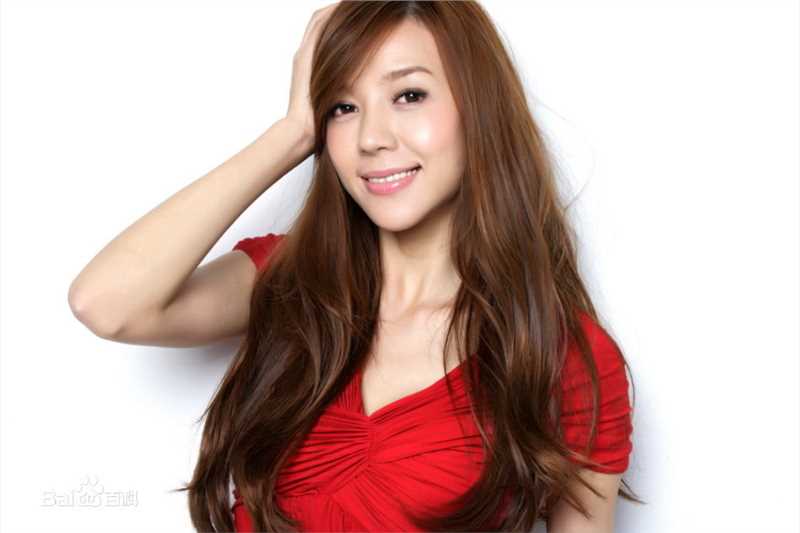 周韦彤(Cica Zhou)高清新年红裙优雅图集