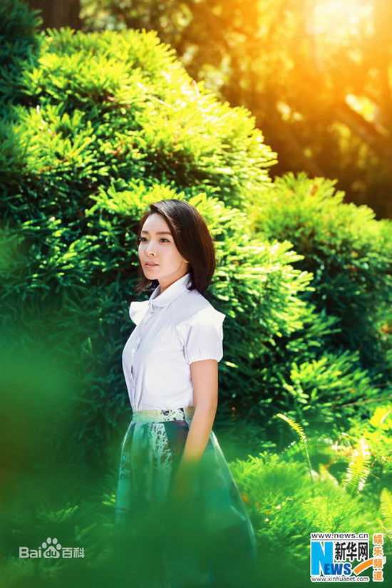 刘威葳(Vivienne Liu)最新绿意图集