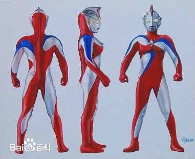 高斯·奥特曼(ウルトラマンコスモス<br>Ultraman Coos)日冕模式素颜照壁纸